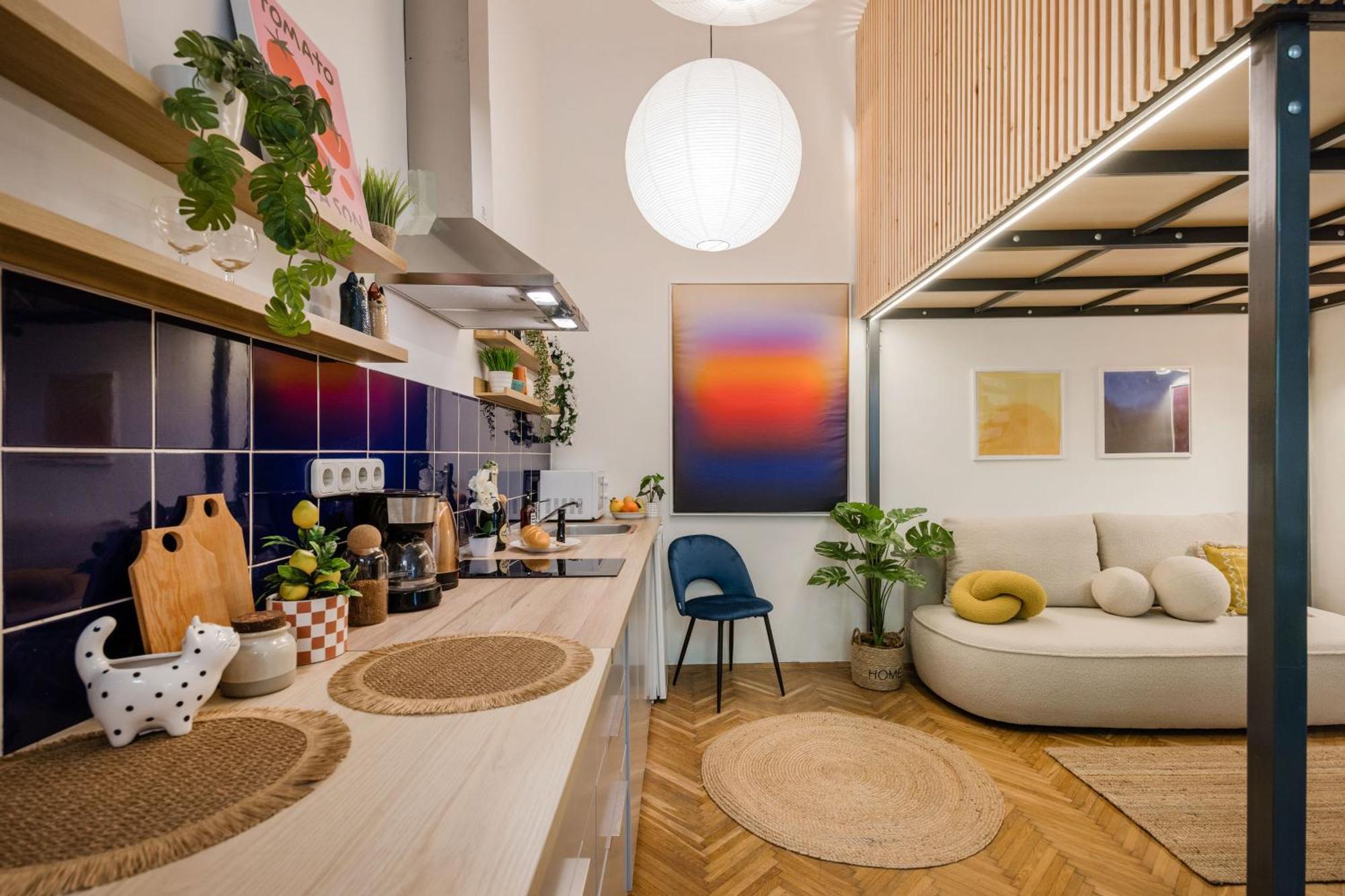 Apartamento Art Lovers Loft-Garden View 3Br 2Ba Central Gem